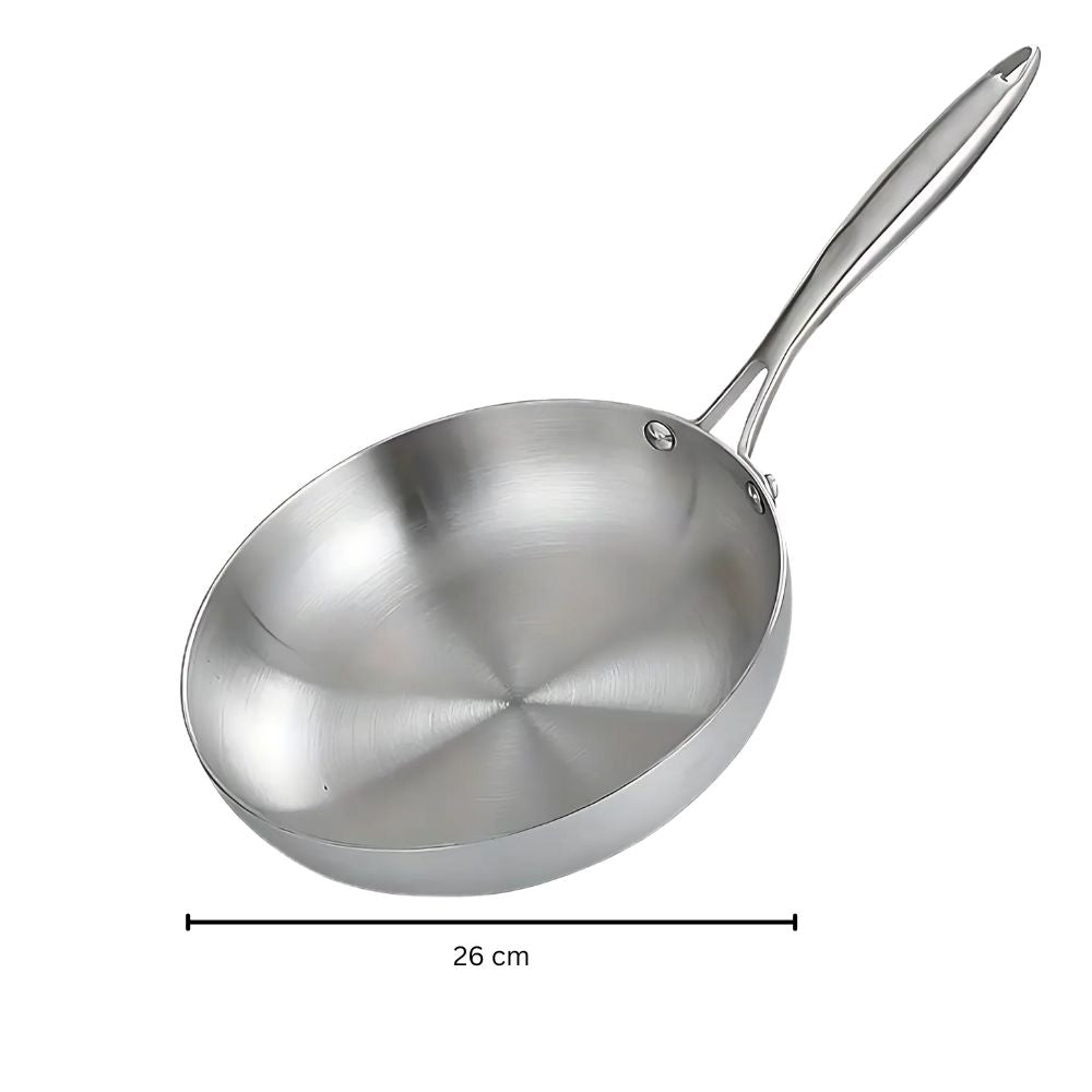 Stainless Steel Nonstick Frying Pan-Kitchen & Dining > Cookware-casanuva-10.2"-casanuva