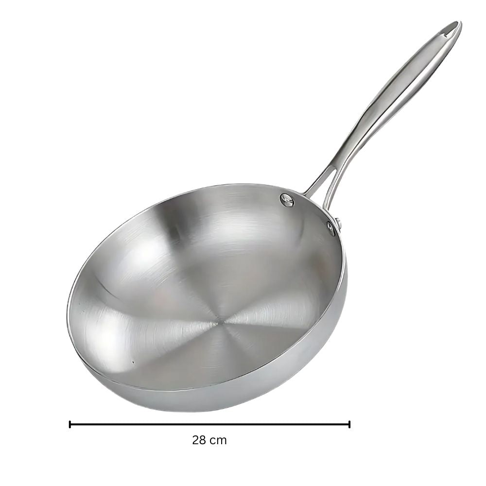 Stainless Steel Nonstick Frying Pan-Kitchen & Dining > Cookware-casanuva-11"-casanuva