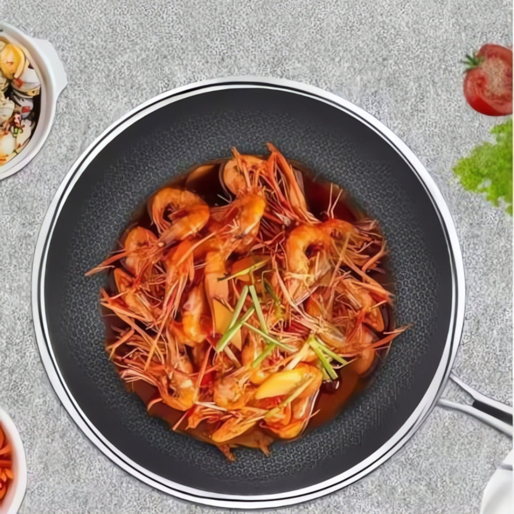 Stainless Steel Titan Frying Pan-Kitchen & Dining > Cookware-casanuva-casanuva