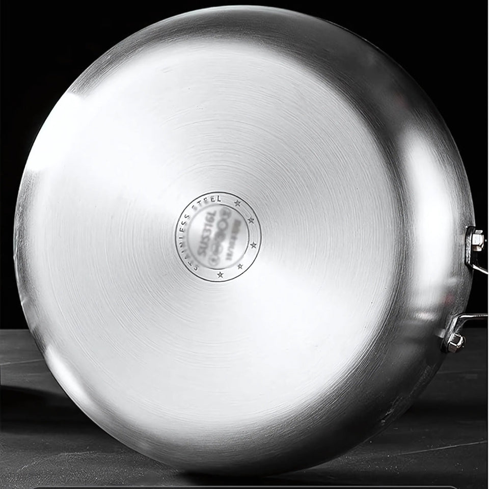 Stainless Steel Titan Frying Pan-Kitchen & Dining > Cookware-casanuva-casanuva