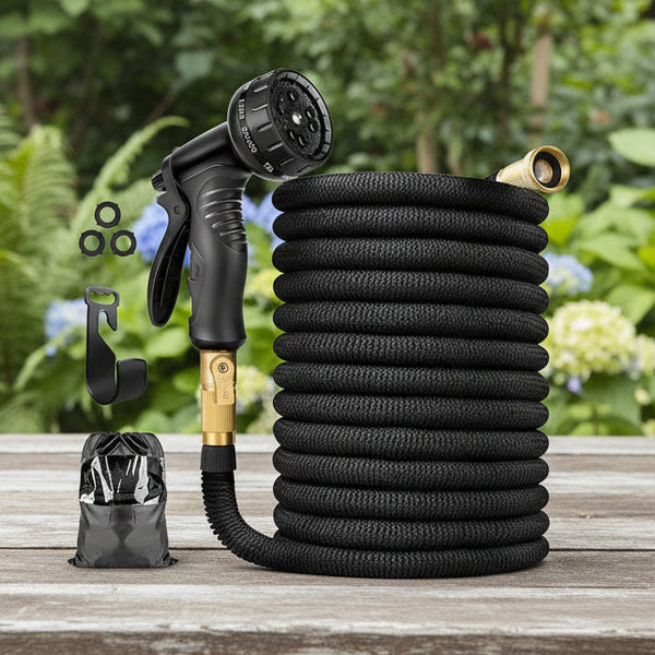 Stretchable Durable Garden Hose Kink-Free for Plants and Cleaning-Home Decor > Decorative Accessories-casanuva-50FT-casanuva