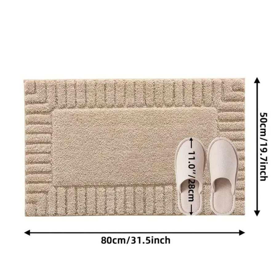 Stripe Bath Rug Mat Minimalist Design-Bedding & Bath > Bath Mats-casanuva-casanuva