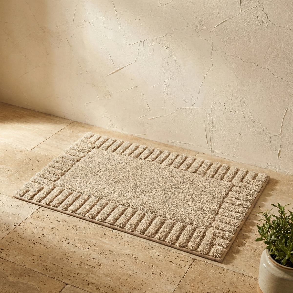 Stripe Bath Rug Mat Minimalist Design-Bedding & Bath > Bath Mats-casanuva-casanuva