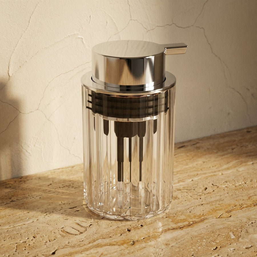 Striped Soap Dispenser Modern Design-Bedding & Bath > Bathroom Accessories-casanuva-casanuva
