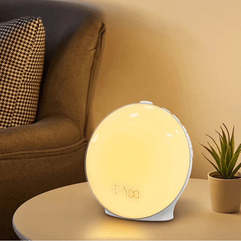 Sunrise Alarm Clock with Nature Sounds and Light Simulation-Home Decor > Clocks-casanuva-casanuva