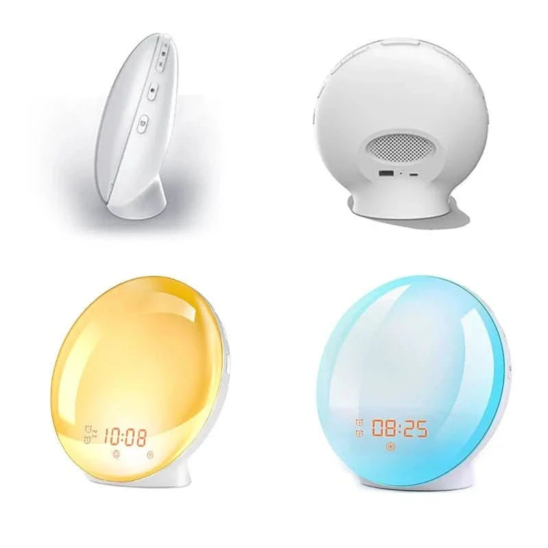 Sunrise Alarm Clock with Nature Sounds and Light Simulation-Home Decor > Clocks-casanuva-Alarm Clock-casanuva