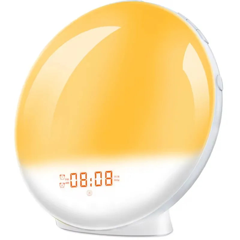 Sunrise Alarm Clock with Nature Sounds and Light Simulation-Home Decor > Clocks-casanuva-Bluetooth APP-casanuva