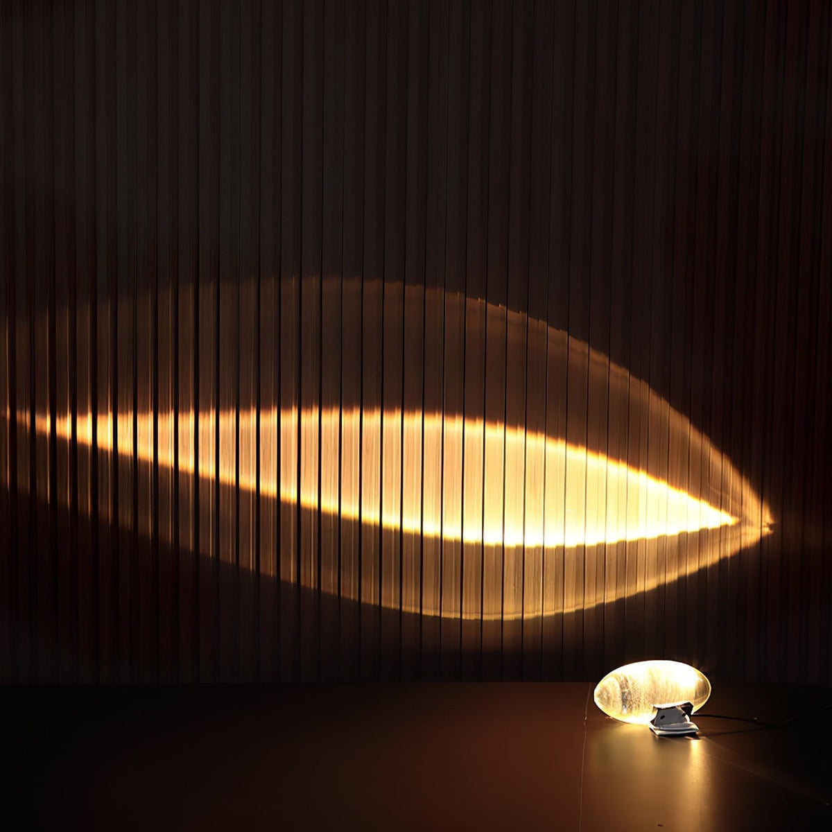 Table Lamp LED Modern Design-Lighting > Table Lamps-casanuva-16cmx8cm & Clear+Chrome-Warm Light-US plug-casanuva