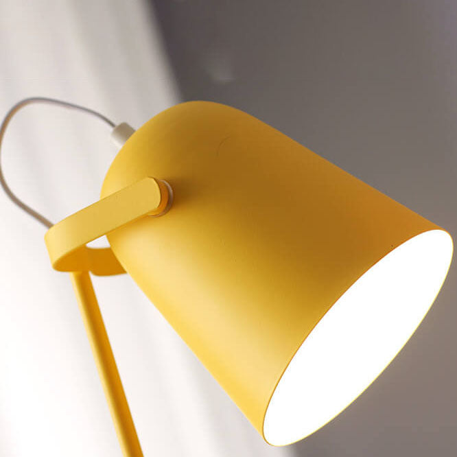 Table Lamp Nordic Macaron Color Iron Bucket Design 1-Light-Lighting > Table Lamps-casanuva-casanuva