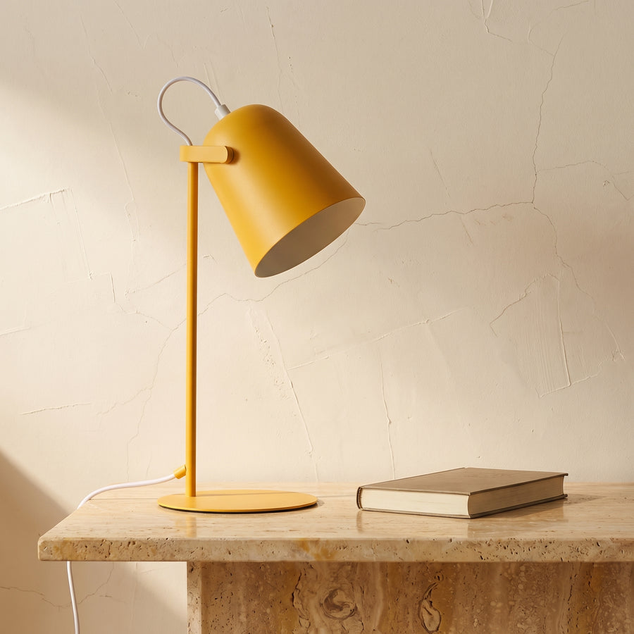 Table Lamp Nordic Macaron Color Iron Bucket Design 1-Light-Lighting > Table Lamps-casanuva-casanuva