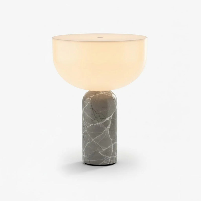 Table Lamp with Built-in Battery-Lighting > Table Lamps-casanuva-18cmx24cm-Gray-Touch-casanuva