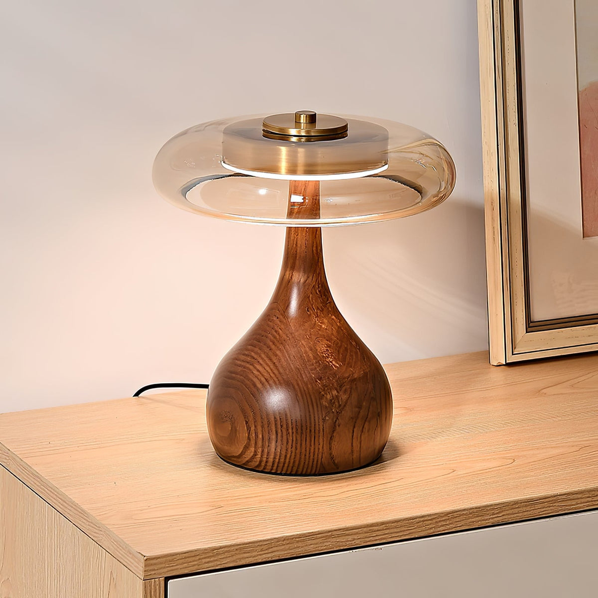 Table Lamp with Fabric Shade-Lighting > Table Lamps-casanuva-casanuva