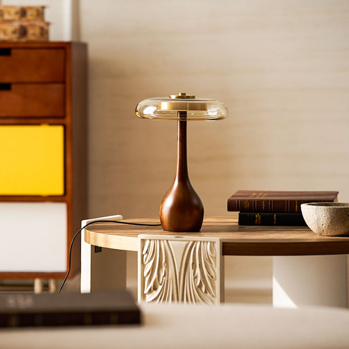 Table Lamp with Fabric Shade-Lighting > Table Lamps-casanuva-casanuva