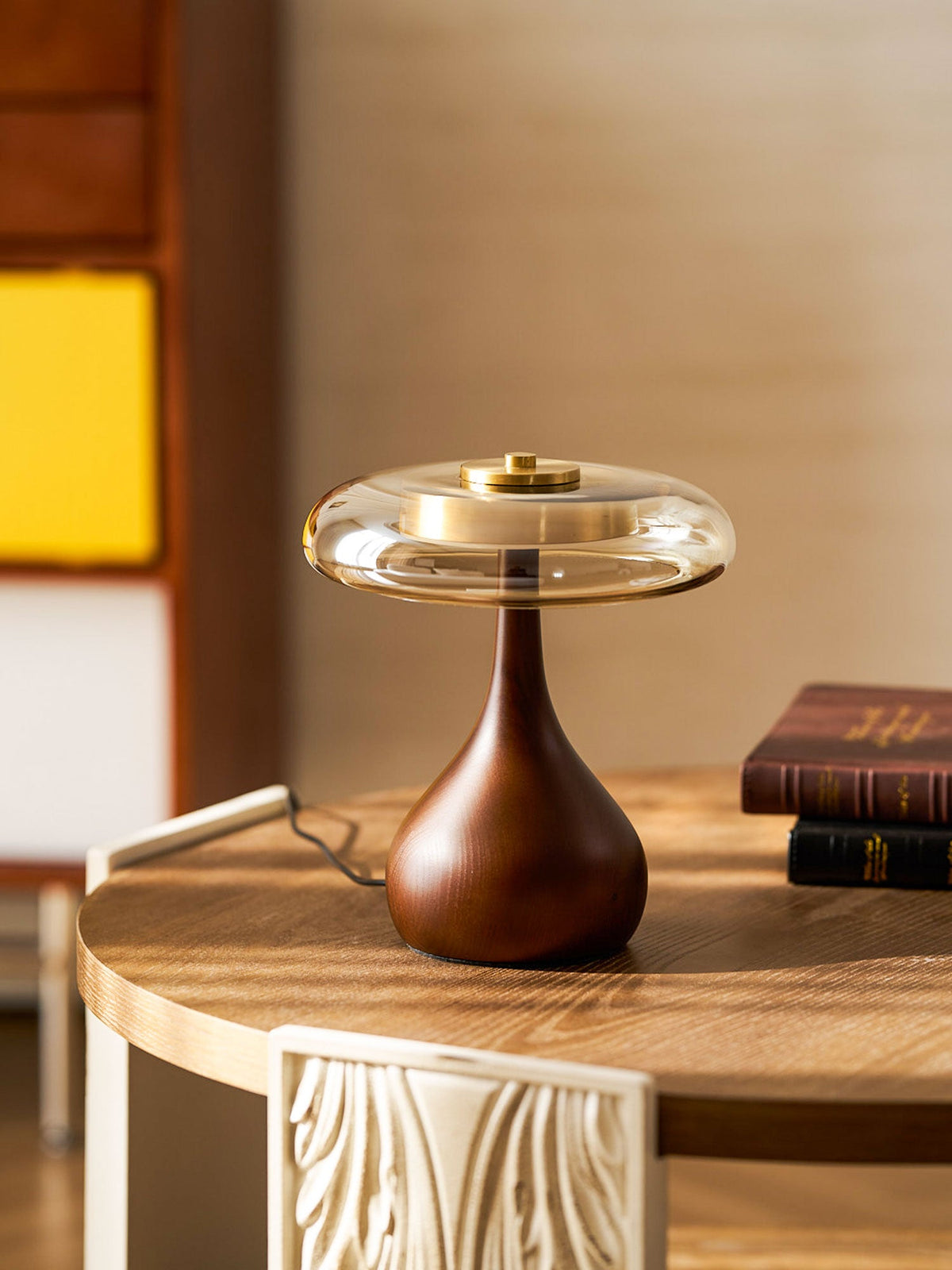 Table Lamp with Fabric Shade-Lighting > Table Lamps-casanuva-casanuva
