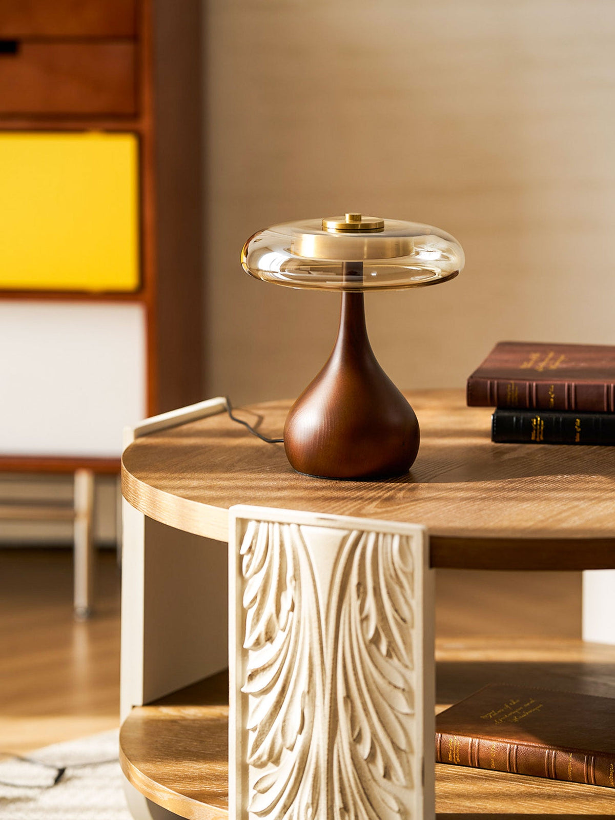 Table Lamp with Fabric Shade-Lighting > Table Lamps-casanuva-casanuva