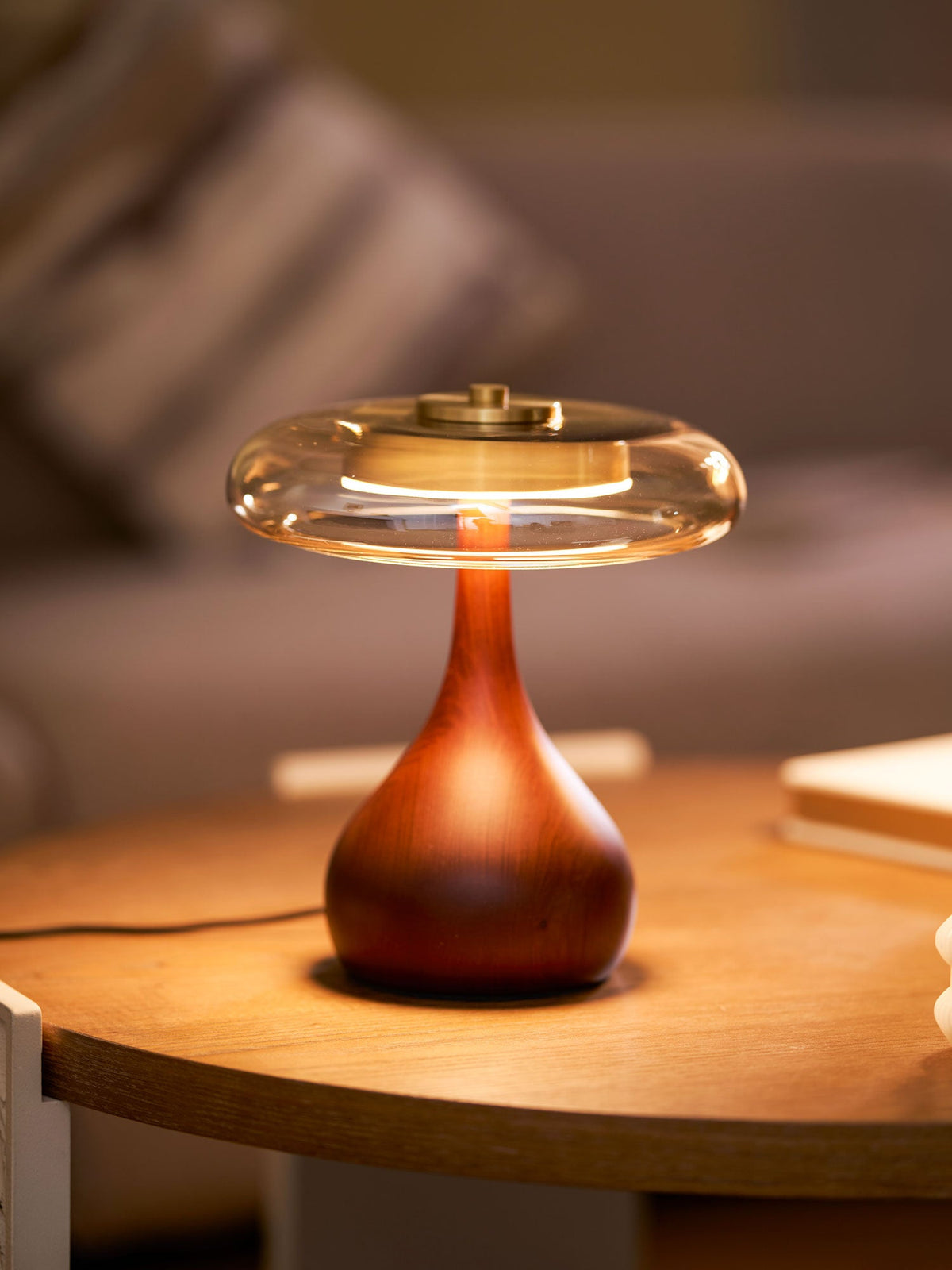 Table Lamp with Fabric Shade-Lighting > Table Lamps-casanuva-casanuva