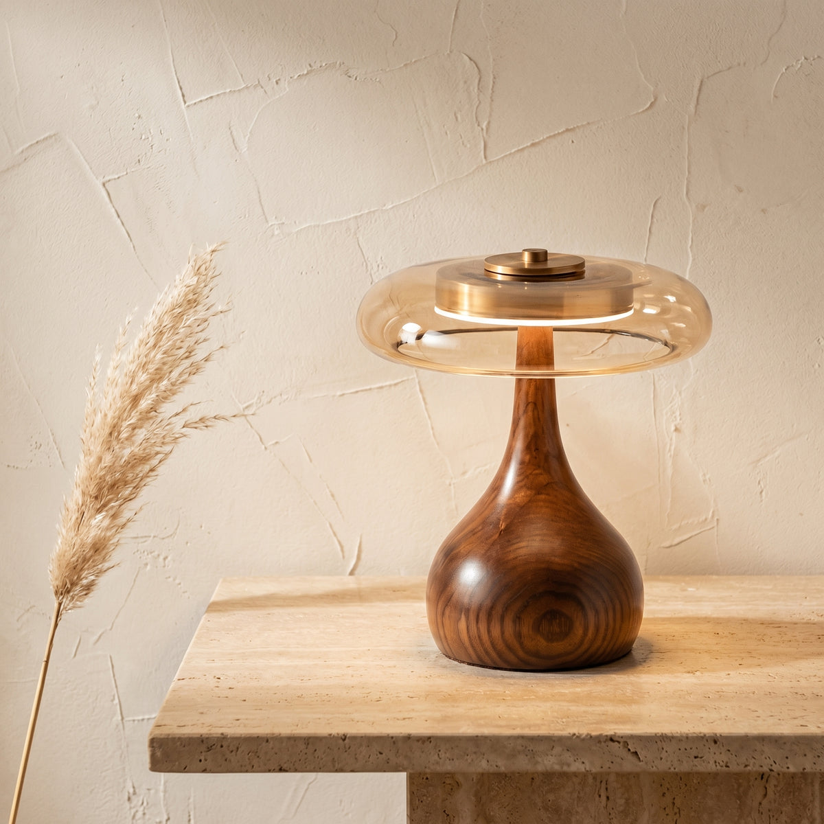Table Lamp with Fabric Shade-Lighting > Table Lamps-casanuva-casanuva