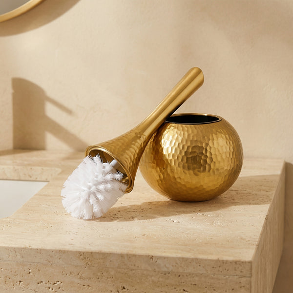 Toilet Brush Luxe Design Hygienic Cleaning Tool-Bedding & Bath > Bathroom Accessories-casanuva-casanuva