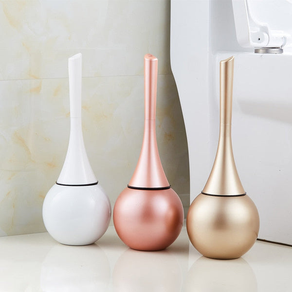Toilet Brush with Hygienic Design and Elegant Finish-Bedding & Bath > Bathroom Accessories-casanuva-casanuva