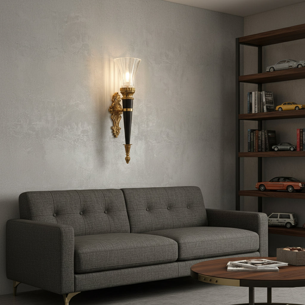 Torch Wall Lamp with Elegant Design-Lighting > Wall Lights-casanuva-casanuva