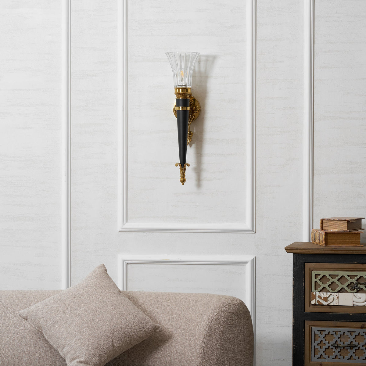 Torch Wall Lamp with Elegant Design-Lighting > Wall Lights-casanuva-casanuva