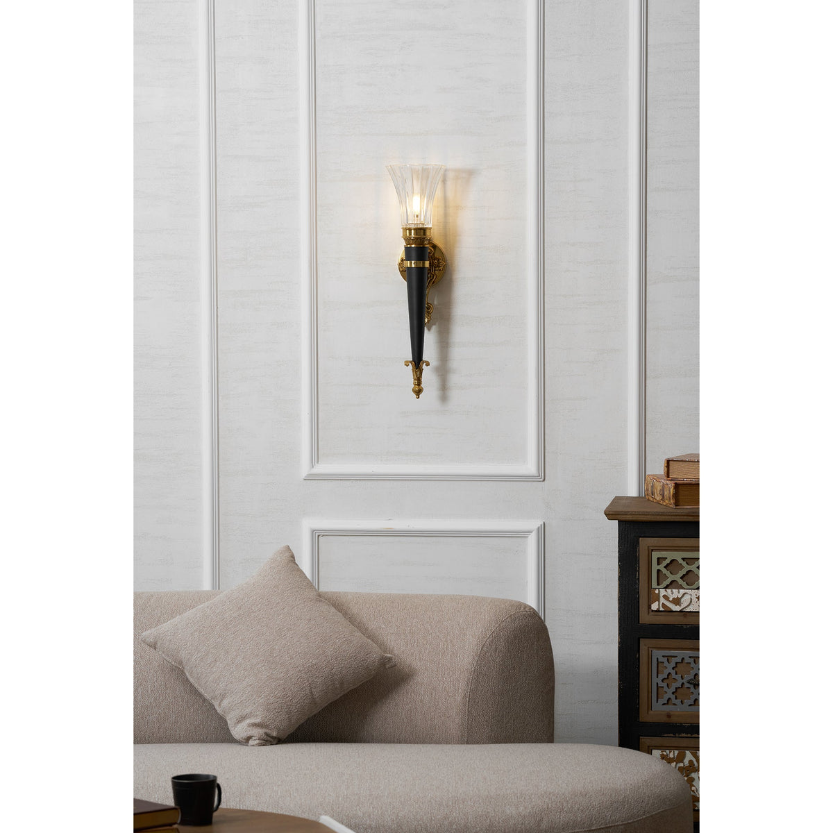 Torch Wall Lamp with Elegant Design-Lighting > Wall Lights-casanuva-casanuva