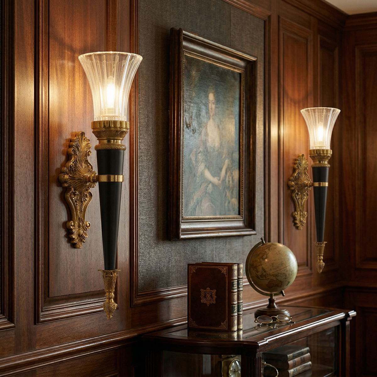Torch Wall Lamp with Elegant Design-Lighting > Wall Lights-casanuva-casanuva