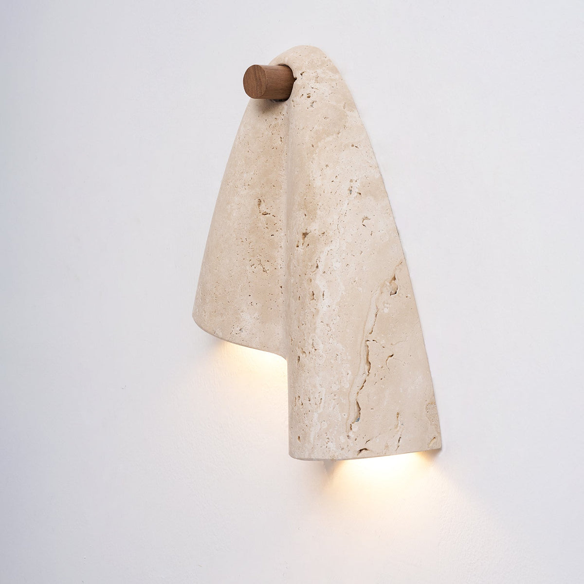 Travertine Wall Lamp-Lighting > Wall Lights-casanuva-casanuva