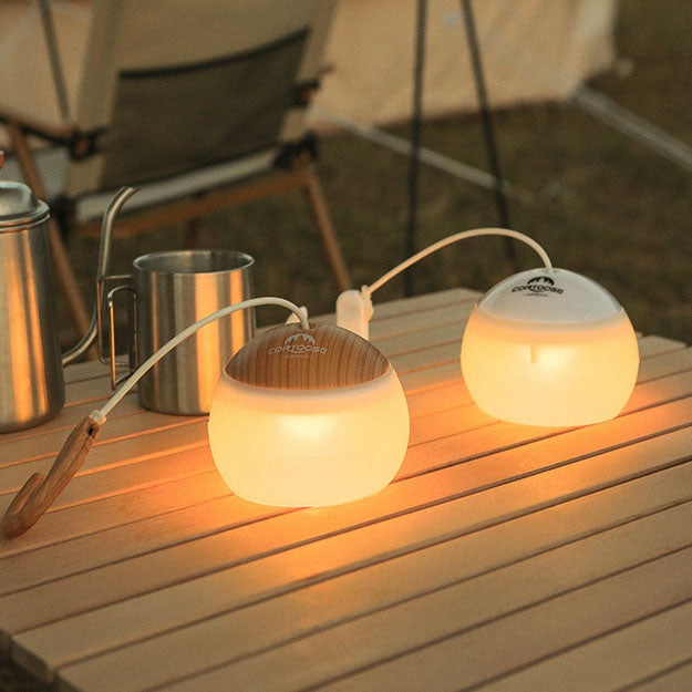 USB Rechargeable Outdoor LED Camping Tent Light-Lighting > Outdoor Lighting-casanuva-Wood - Colorful Light-casanuva