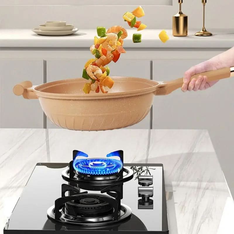 UltraSmart Wok Pro with Steamer Basket-Kitchen & Dining > Cookware-casanuva-casanuva