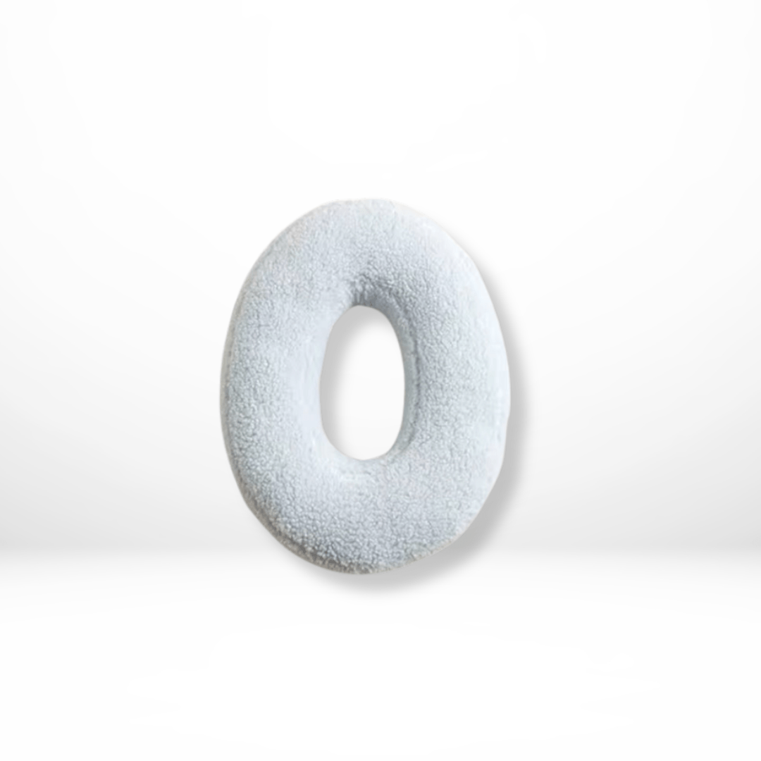 Velvet Letter Cushion for Personalized Home Accents-Covers & Textiles > Throw Pillows-casanuva-O-casanuva