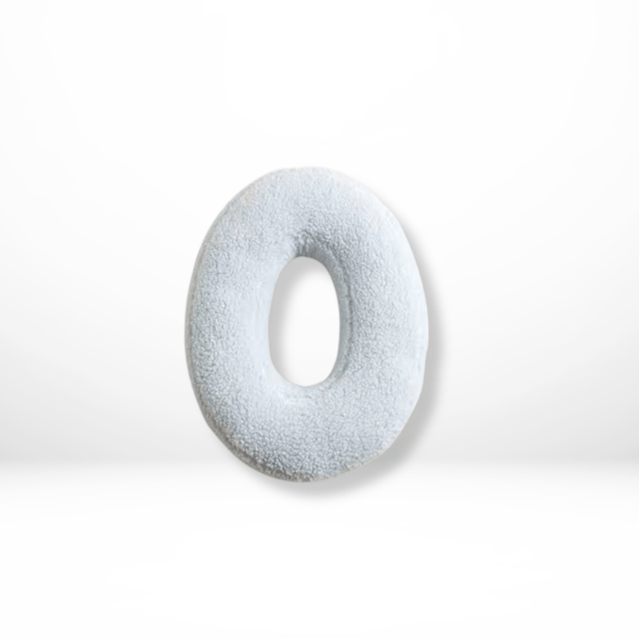 Velvet Letter Cushion for Personalized Home Accents-Covers & Textiles > Throw Pillows-casanuva-O-casanuva