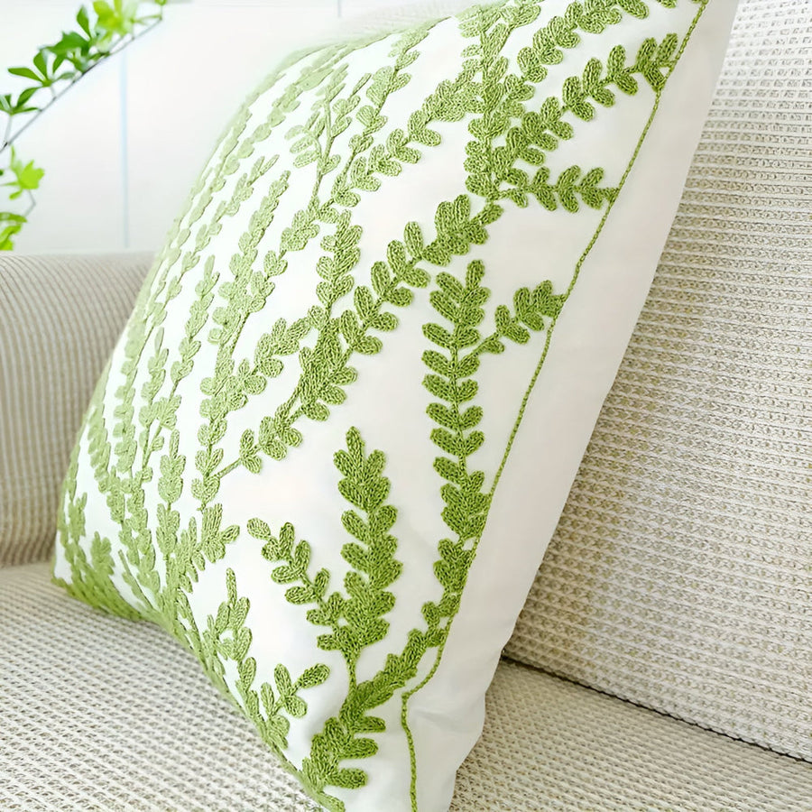 Verdant Paradise Decorative Cushion Cover-Covers & Textiles > Cushion Covers-casanuva-casanuva