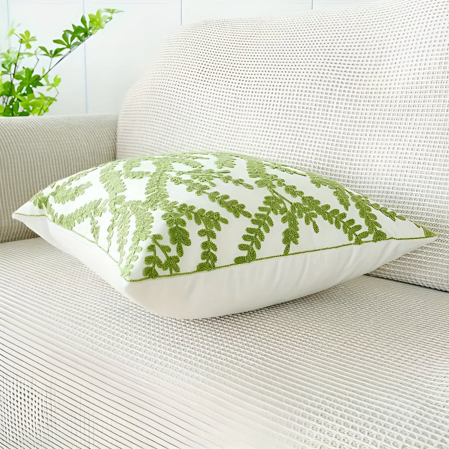 Verdant Paradise Decorative Cushion Cover-Covers & Textiles > Cushion Covers-casanuva-casanuva