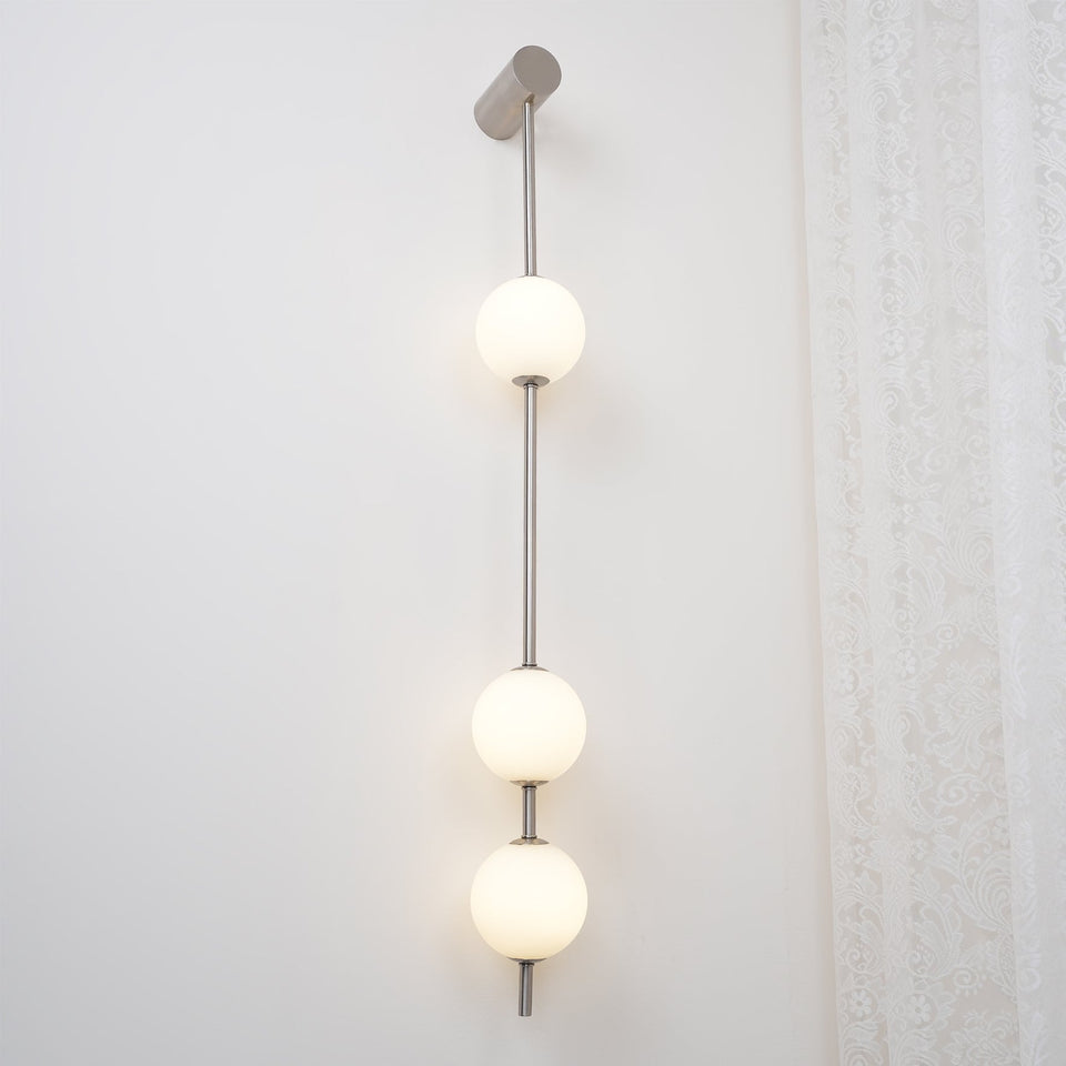 Vertical Ball Wall Lamp LED-Lighting > Wall Lights-casanuva-casanuva