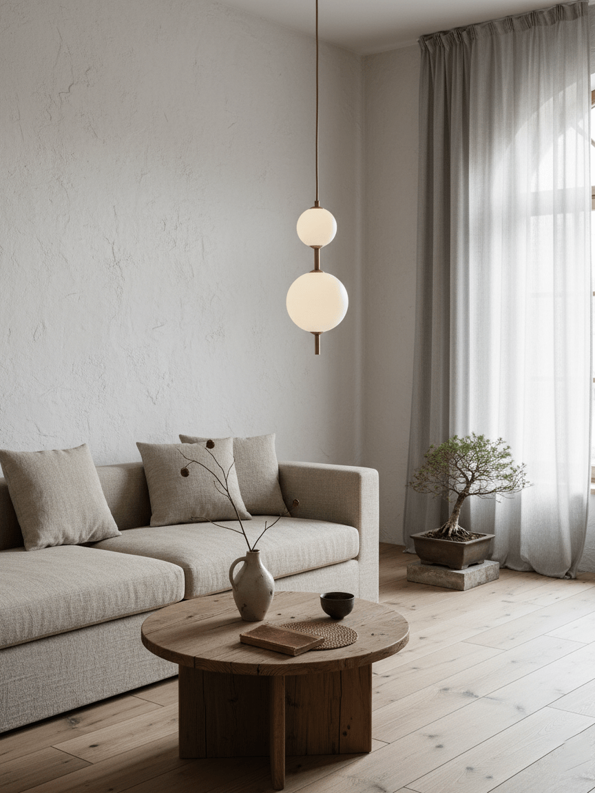 Vertical Pendant Light Globe-Lighting > Pendant Lights-casanuva-casanuva