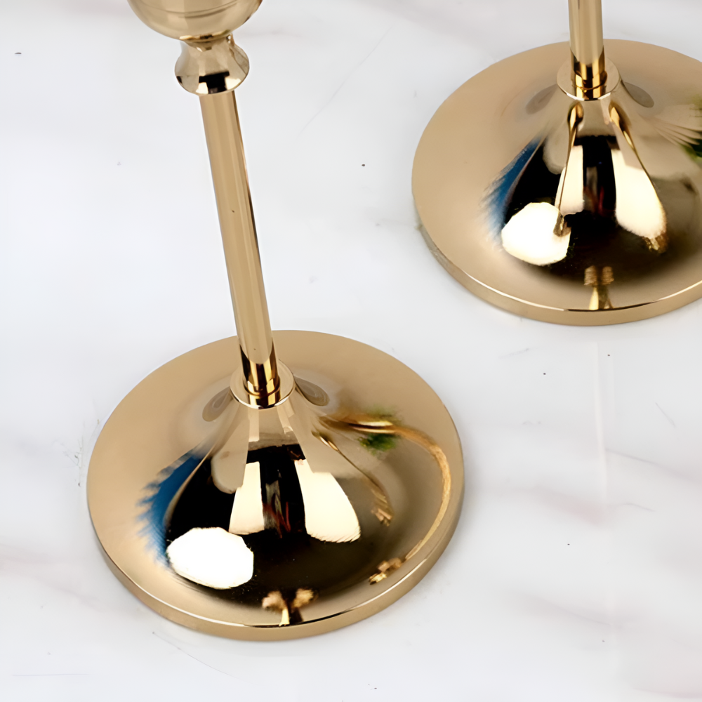 Vintage Candle Holder Set of 3-Home Decor > Candle Holders-casanuva-casanuva