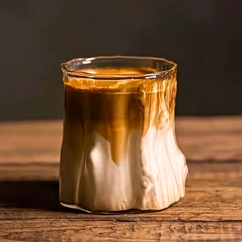 Vintage Japanese Glass Cup with Serene Design-Kitchen & Dining > Tableware-casanuva-casanuva