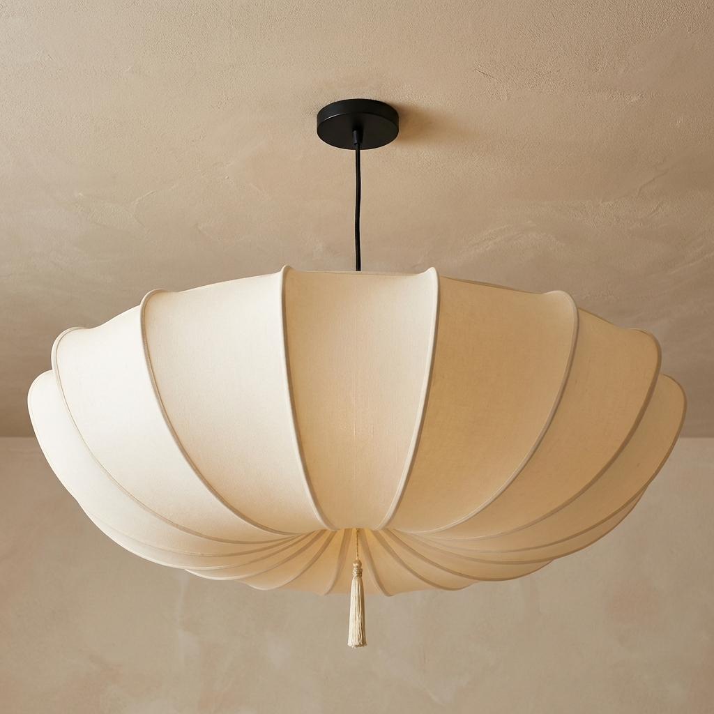 Wabi Sabi Nordic Fabric Chandelier-Lighting > Chandeliers & Pendant Lights-casanuva-casanuva