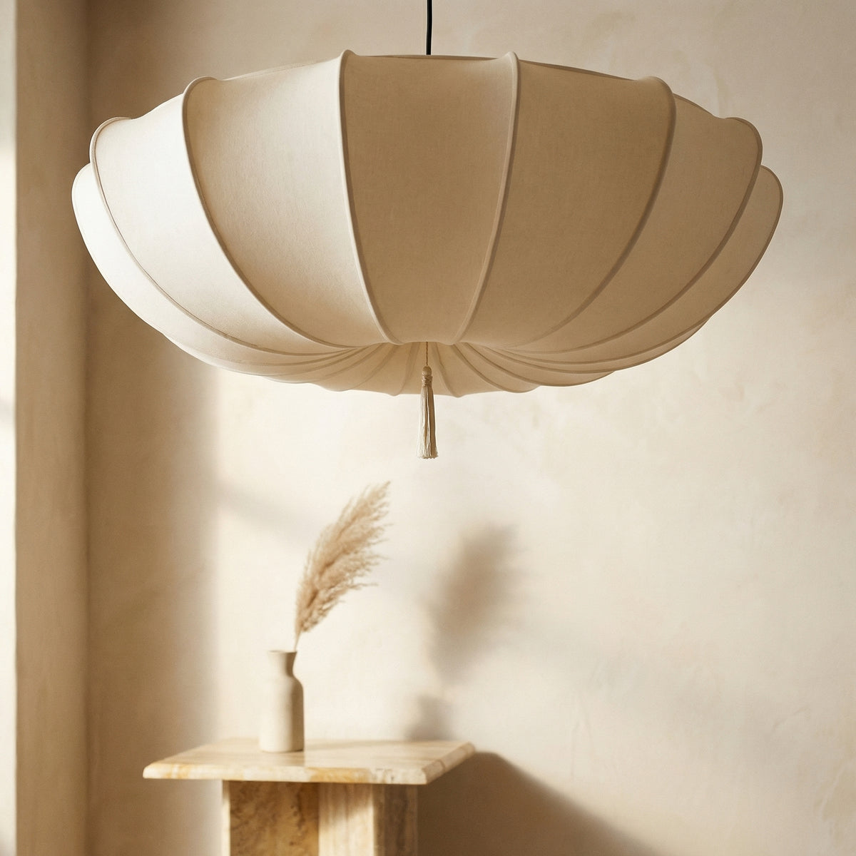 Wabi Sabi Nordic Fabric Chandelier-Lighting > Chandeliers & Pendant Lights-casanuva-casanuva