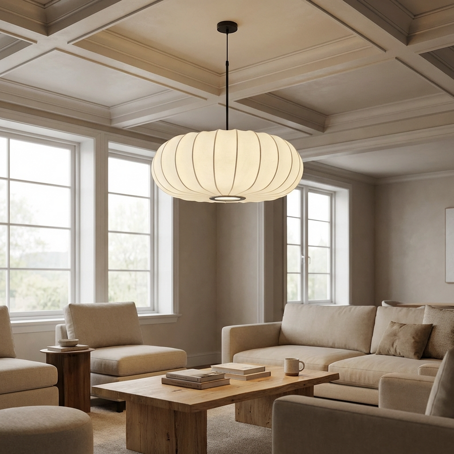 Wabi Sabi Oval Chandelier-Lighting > Chandeliers & Pendant Lights-casanuva-casanuva