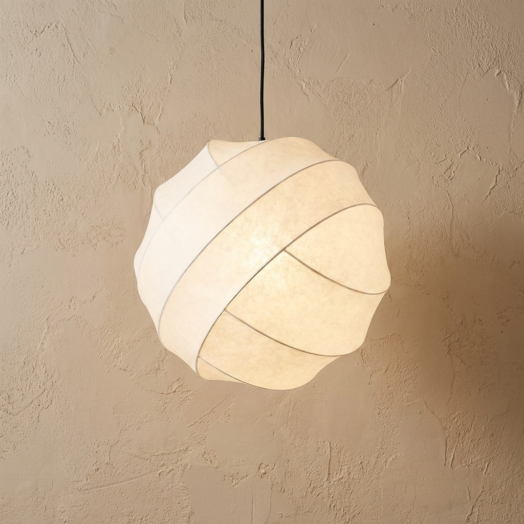 Wabi Sabi Silk Pendant Light-Lighting > Pendant Lights-casanuva-casanuva
