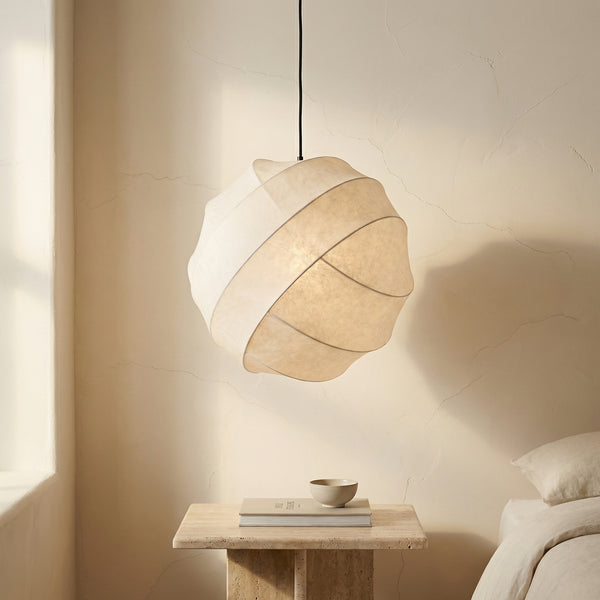 Wabi Sabi Silk Pendant Light-Lighting > Pendant Lights-casanuva-casanuva