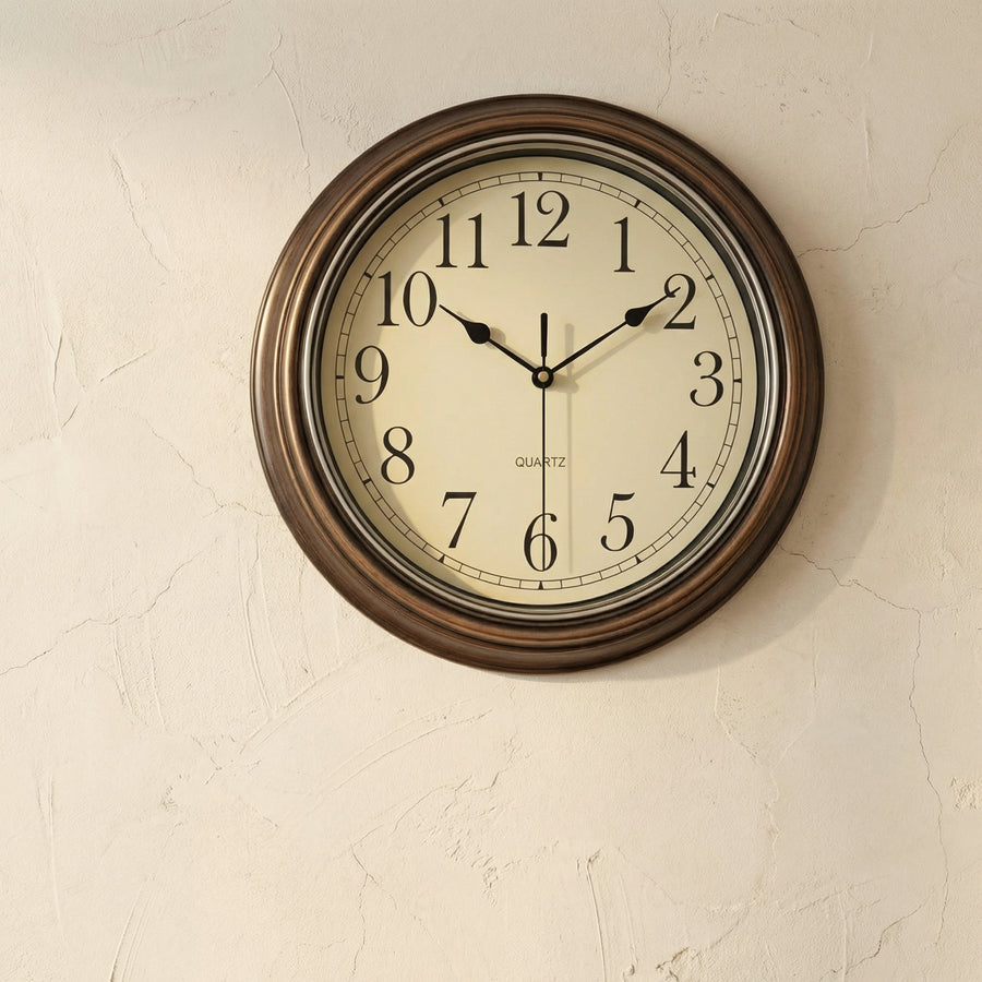 Wall Clock Classic Design Timeless Elegance-Home Decor > Clocks-casanuva-casanuva