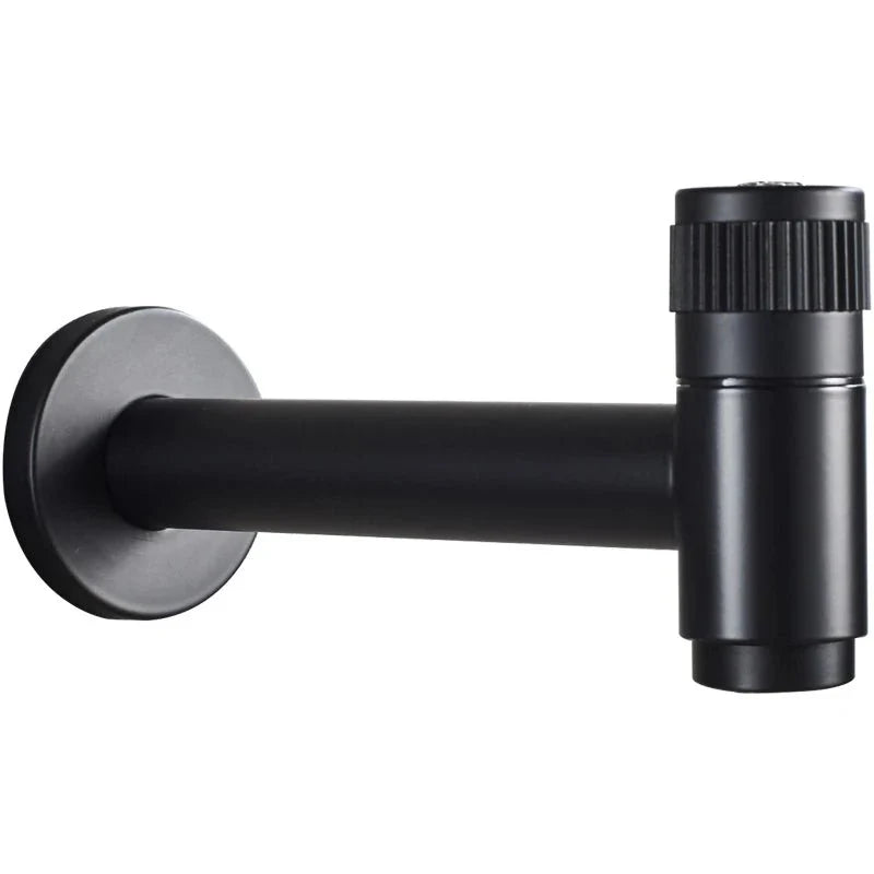 Wall Faucet for Kitchen and Outdoor Use-Kitchen & Dining > Kitchen Faucets-casanuva-Black-casanuva