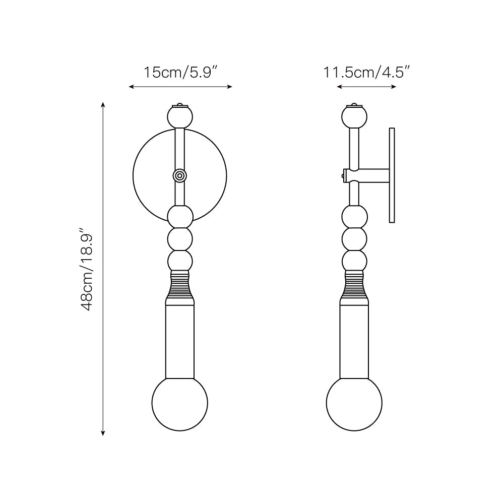 Wall Lamp LED Modern Design-Lighting > Wall Lights-casanuva-casanuva