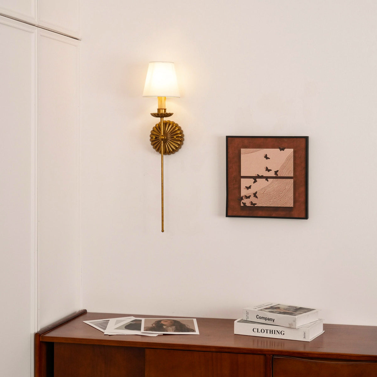 Wall Lamp with Adjustable Arm and LED Light-Lighting > Wall Lights-casanuva-casanuva