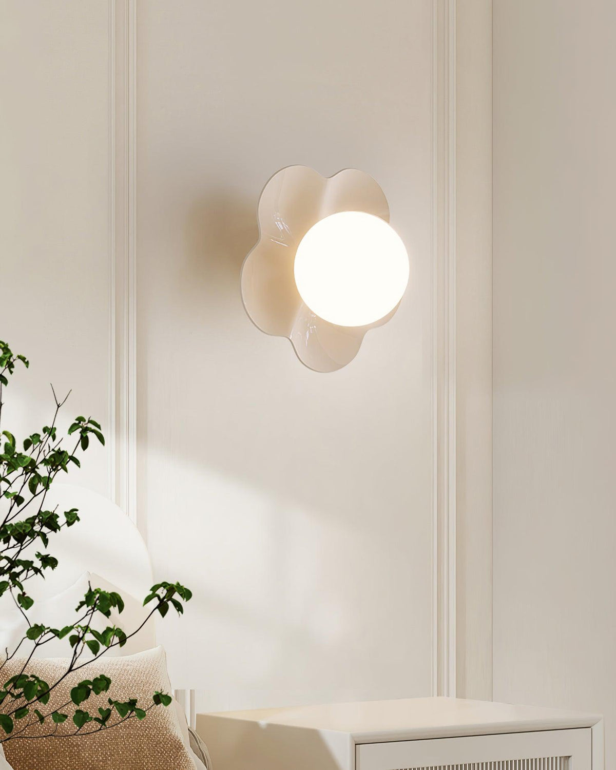 Wall Lamp with Floral Design-Lighting > Wall Lights-casanuva-casanuva