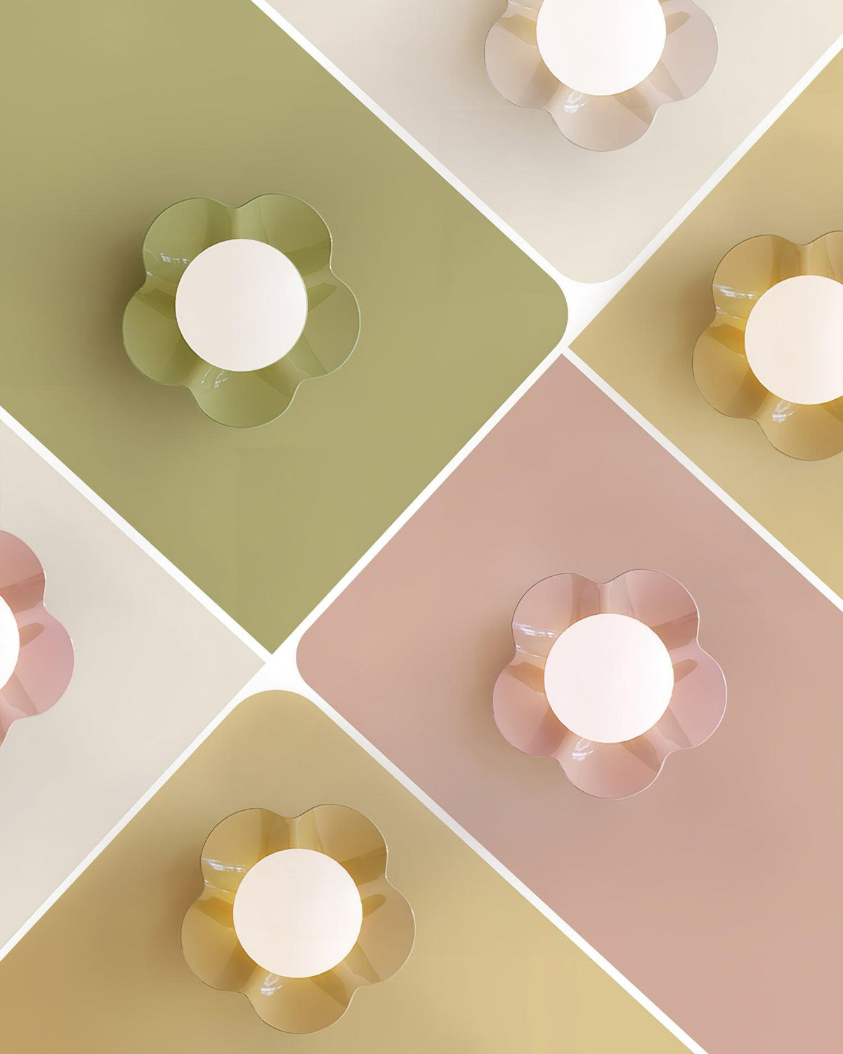 Wall Lamp with Floral Design-Lighting > Wall Lights-casanuva-casanuva