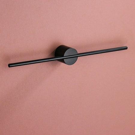 Wall-Mounted Minimalist Towel Bar-Bedding & Bath > Bathroom Accessories-casanuva-Black-Black-casanuva